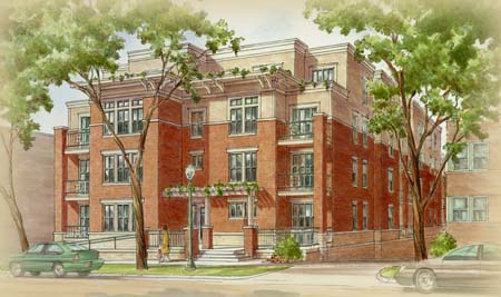 The BelMora fine apartment living in Downtown Madison, Wisconsin.