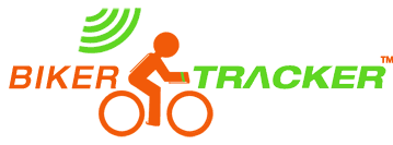 BikerTracker animated logo.