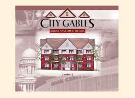 The original City Gables apartments website which is now inactive.