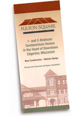 Fulton Square trifold brochure.