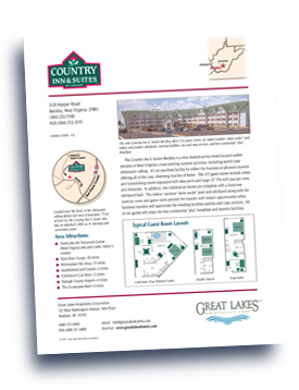 Great Lakes Companies, Inc. Country Inn & Suites - Beckley flyer.