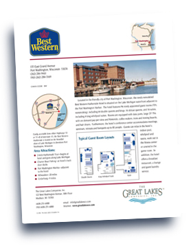 Great Lakes Companies, Inc. Bestwestern - Port Washington flyer.