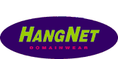 Hangnet animated logo.