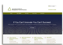 IIMTP responsive website.