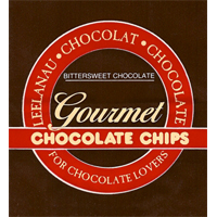Leelanau Chocolat Chocolate Gourmet Chocolate Chunks logo.
