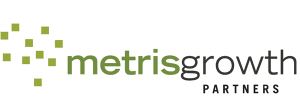 Metris Growth animated logo.