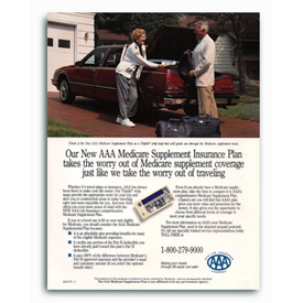 North American Insurance AAA Medigap insurance Ad.