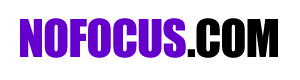 nofocus animated logo.