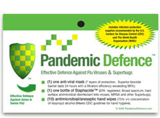 Pandemic Defence header card.