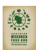 Southern Wisconsin Food Hub logo option.