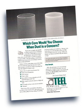 Teel Plastics, Inc. Core flyer.