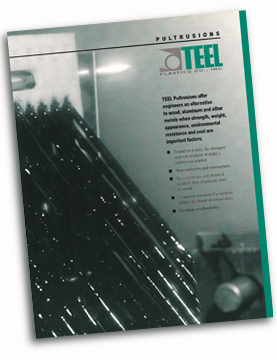 Teel Plastics pultrusion brochure.