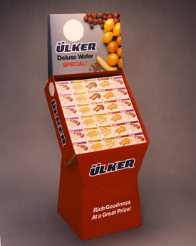 Ulker Foods Shipper Display.
