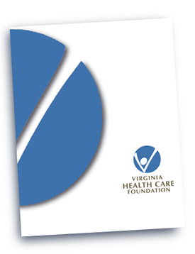Virginia Health Care Foundation SupraNet Pocket Folder.