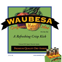 Waubesa Hard Cider Label idea.