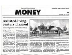 WovenHearts press in Wisconsin State Journal on new franchise business.