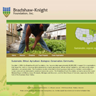 Sustainable. Ethical. Agricultural. Ecological. Conservation. Community. The Brandshaw-Knight Foundation in Madison Wisconsin.