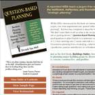 Question-Based Planning is a new book written by Derrick Van Mell based in Madison, Wiscosnin.