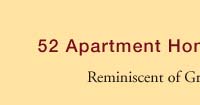 52 Apartments in Schenk's Corners.