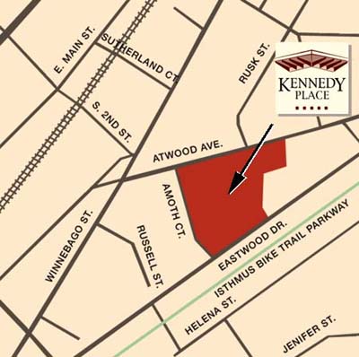 Kennedy Place map
