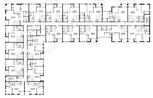 second floor footprint