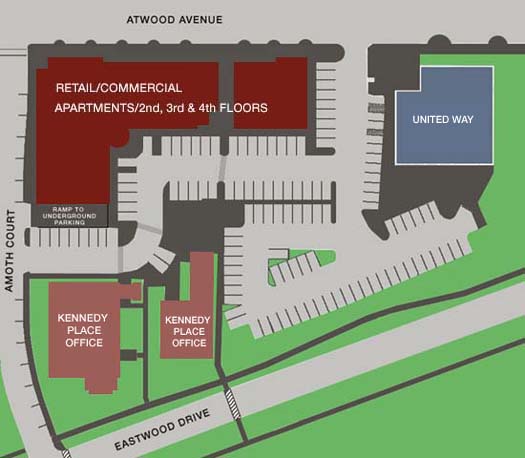 Kennedy Place Site Map