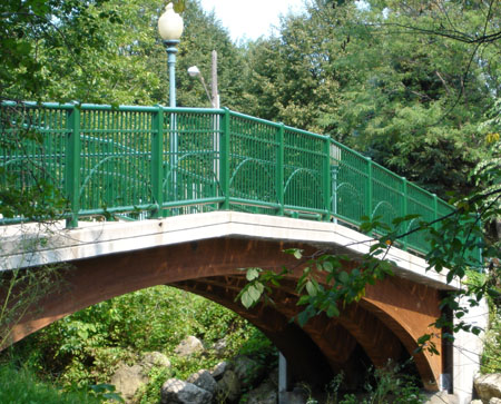 Crossing the Yahara River