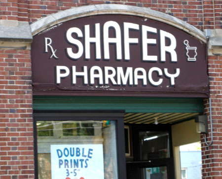 Shafer Pharmacy, 1255 Williamson Street