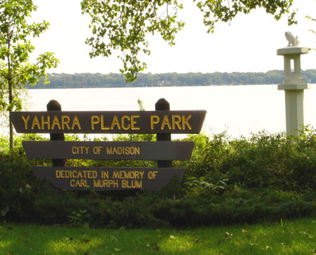 Yahara Place Park on Lake Monona