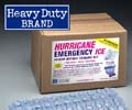 Hurricane Emergency Ice fto keep food cold and safe during power outages.
