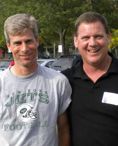  Lionel Martin with strength training legend and author Dan John.