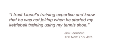 Jim Leonhard testimonial