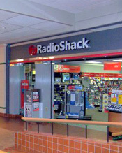 The Radio Shack at the River City Mall in Downtown Keokuk, Iowa