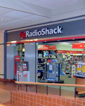 The Radio Shack at the River City Mall in Downtown Keokuk, Iowa